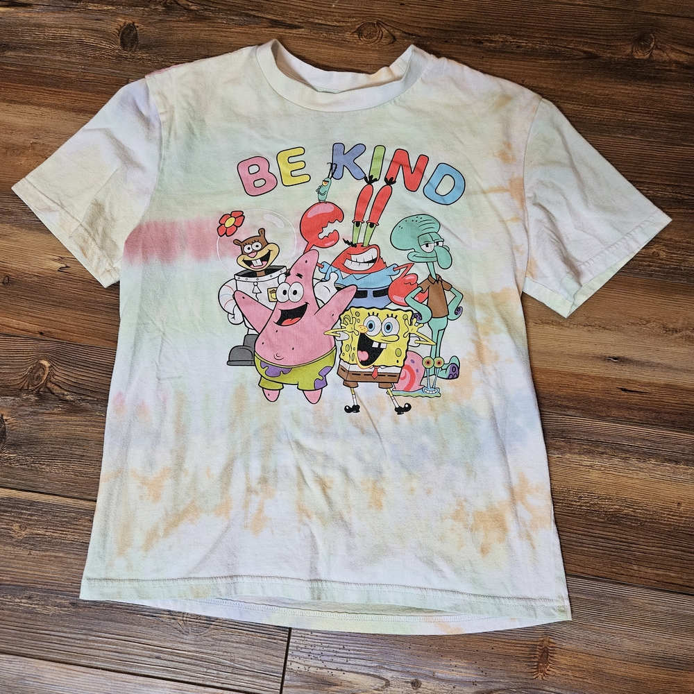 SpongeBob SquarePants Be Kind Tie-Dye T-Shirt